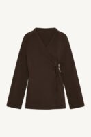 Midi skirt with gathered waistband